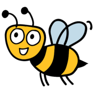 - CommuniBee Image of the CommuniBee mascot.