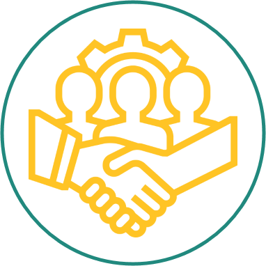 Icon image of a handshake